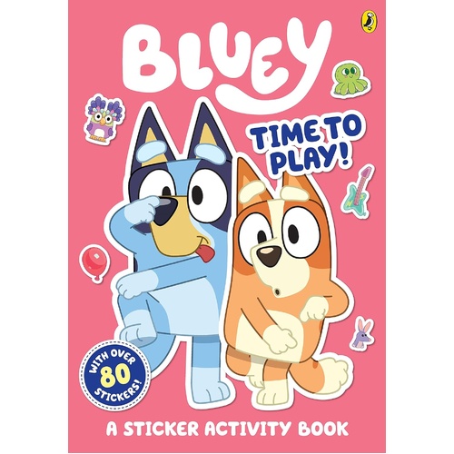 Penguin Books Bluey Time to Play Sticker Activity Book (PEN894030)