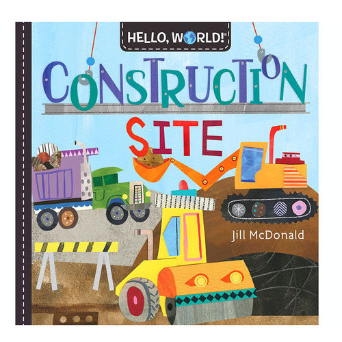 Construction Site Hello World Board Book (PEN896704)