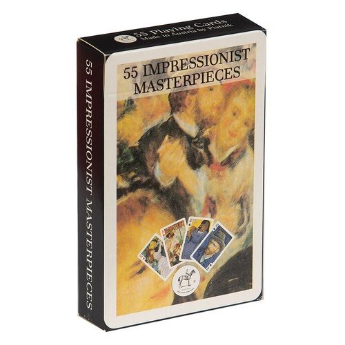 Piatnik Impressionist Masterpieces Bridge Single Deck Playing Cards