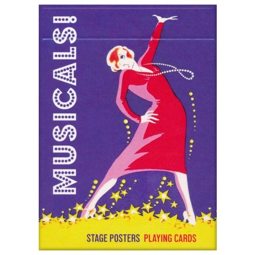 Piatnik Musicals Playing Cards Theatre Music Collectible Game Deck