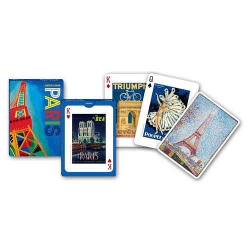 Piatnik Paris Poker Playing Cards 2-6 Players Ages 6+