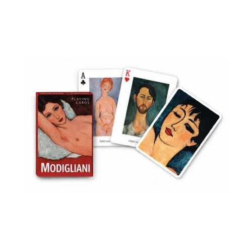 Piatnik Modigliani Poker Collectible Playing Cards Single Deck