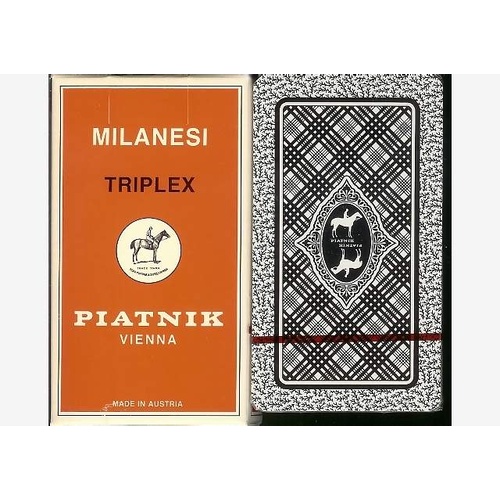 Milanesi Triplex Italian Cards (PIA1953)