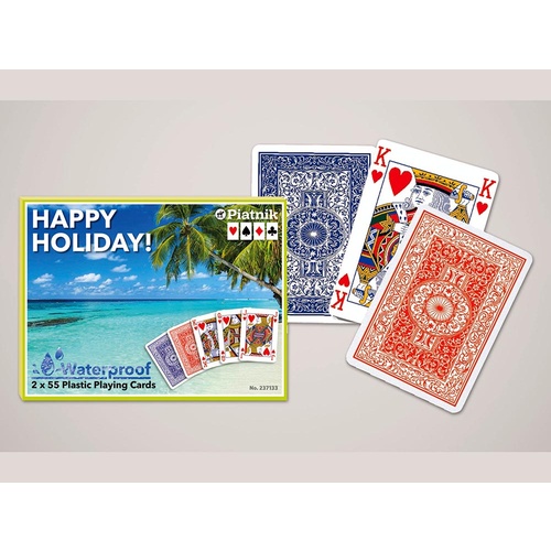 HAPPY HOLIDAY 100% PLASTIC PKR (PIA2371)