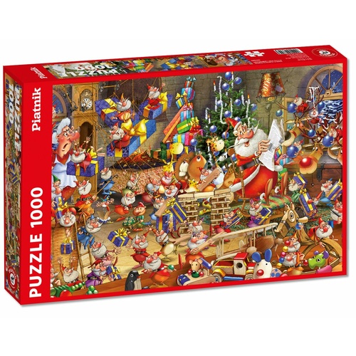 RUYER, CHRISTMAS CHAOS 1000pc (PIA537943)