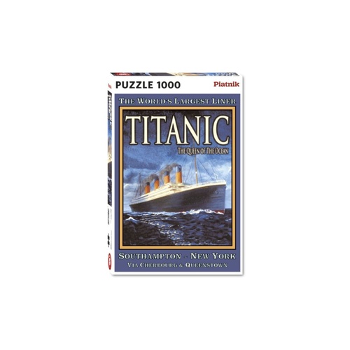 Piatnik Titanic: The Queen of the Ocean Jigsaw Puzzle 1000 Pieces
