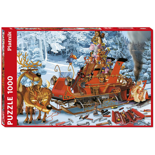 Piatnik Santas Sleigh Repair Jigsaw Puzzle 1000 Pieces (PIA556647)