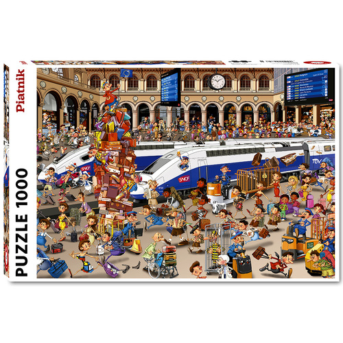 Piatnik Ruyer Railway Station Jigsaw Puzzle 1000 Pieces (PIA556746)