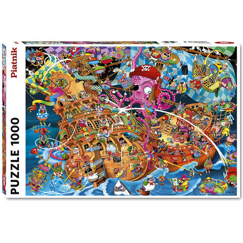 Piatnik Crisp The Pink Pirate Jigsaw Puzzle 1000 PIeces (PIA556845)