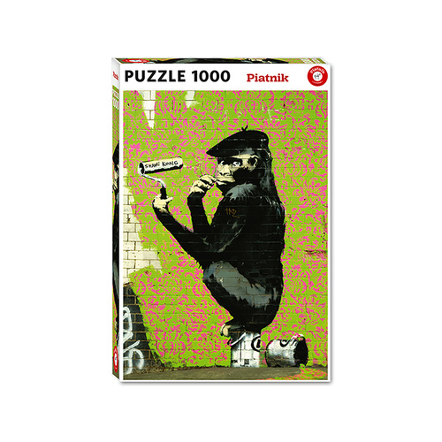 Piatnik Bansky Roller Chimp Jigsaw Puzzle 1000 Pieces (PIA571343)