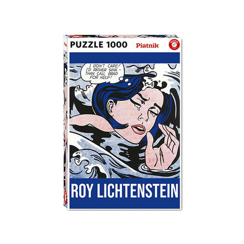 Piatnik Lichtenstein Drowning Girl Jigsaw Puzzle 1000 Pieces (PIA571848)