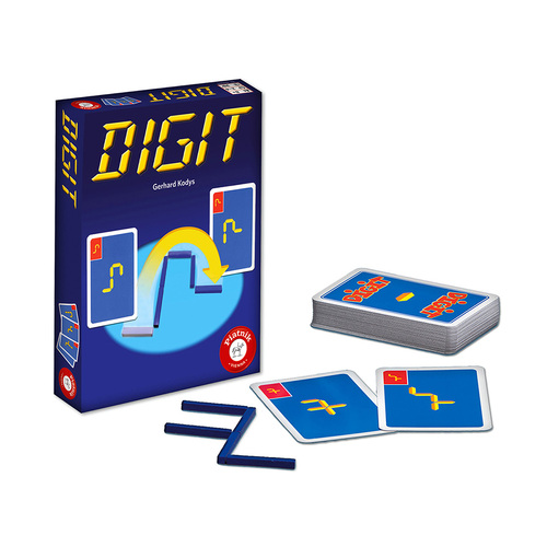 Piatnik Digit Aka Match It Card Game 2-4 Players Ages 8+ (PIA663390)