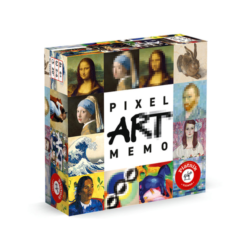 Piatnik Pixel Art Memory Card Game 2-6 Players Ages 6+ (PIA669095)