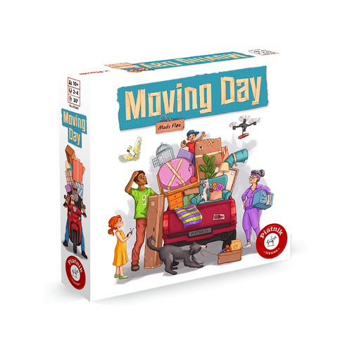 Piatnik Moving Day Board Game 2-4 Players Ages 10+ (PIA672491)
