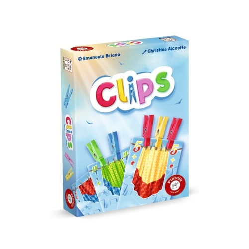 Piatnik Clips Cooperative Deduction Card Game 2-4 Players Ages 10+