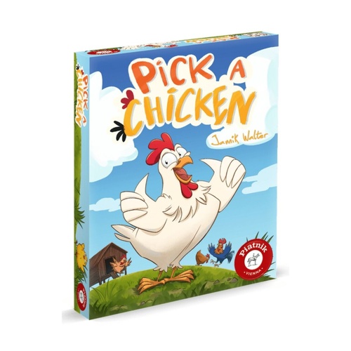 Piatnik Pick a Chicken Fun Family Card Game 2-4 Players Ages 6+