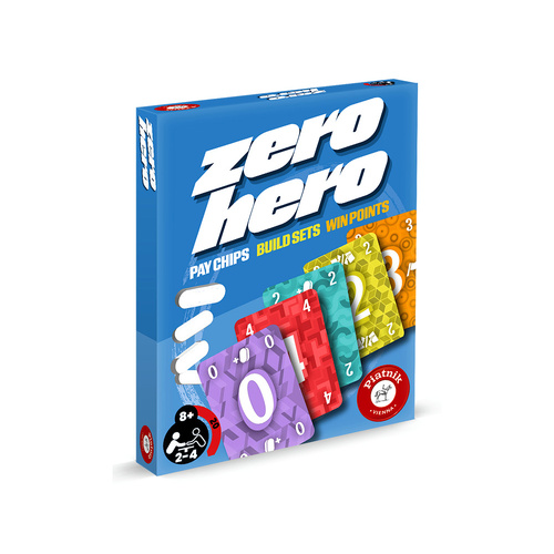 Piatnik Zero Hero Fun Card Game 2-4 Players Ages 8+ (PIA752506)