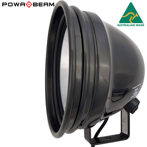 Powa Beam Spotlight with Bracket 175mm / 7" QH 100W (PL175WB)
