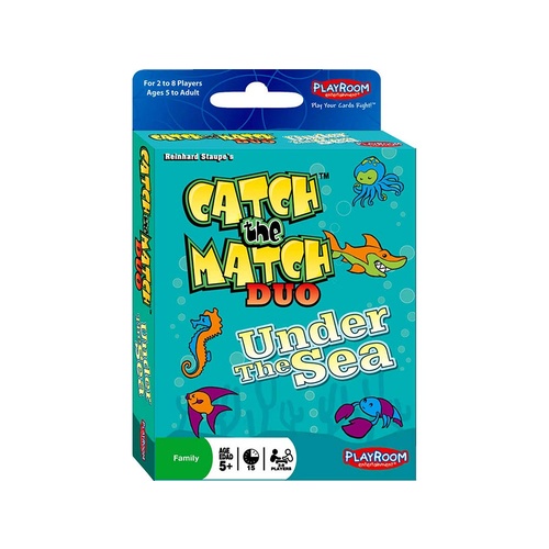 Reinhard Staupe Catch The Match Under The Sea Board Game Cards PLE71111