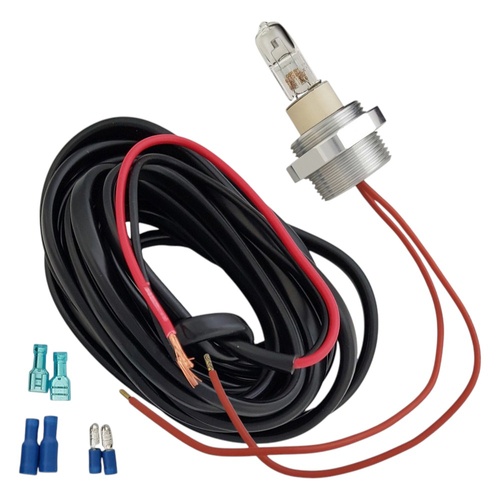 Powa Beam Adjustable Focus Quartz Halogen Bulb Long Throw Replacement Kit