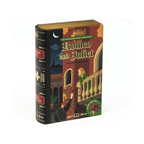 Professor Puzzle Romeo & Juliet Double-Sided Jigsaw Puzzle 252 Pieces