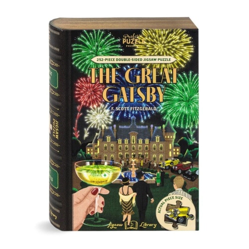 Professor Puzzle Great Gatsby Double-Sided Jigsaw Puzzle 252 Pieces