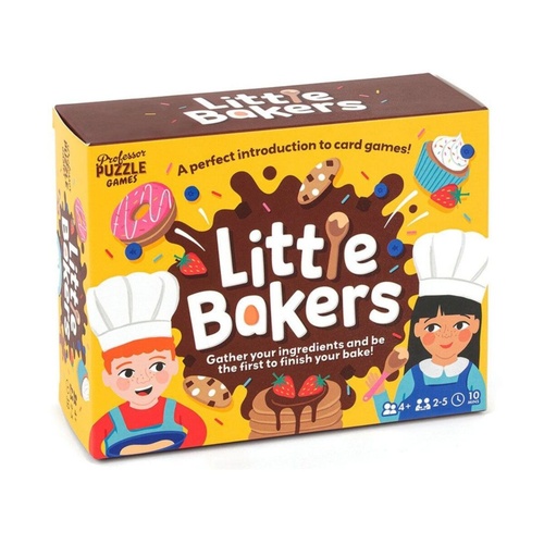 Professor Puzzle Little Bakers Cooking Game 2-5 Players Ages 4+