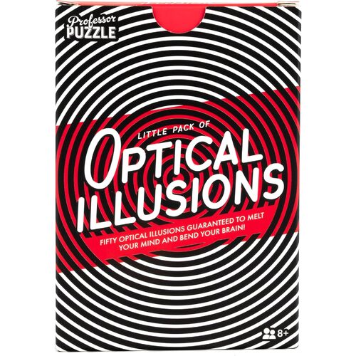 Professor Puzzle Little Pack of Optical Illusions Cards for Ages 8+ (PRO216339)