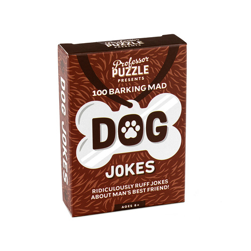 Professor Puzzle 100 Barking Mad Dog Jokes for Ages 8+ (PRO217251)