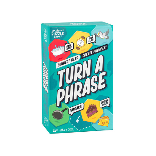 Professor Puzzle Turn A Phrase Quick-Fire Game 2-6 Players Ages 10+ (PRO219750)