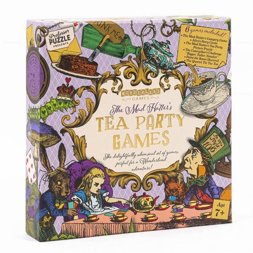 Professor Puzzle The Mad Hatter Tea Party Game Ages 7+