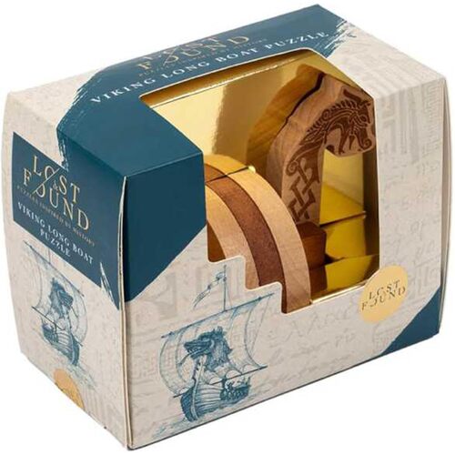 Professor Puzzle Lost & Found Viking Long Boat Brain Teaser Puzzle (PRO244103)