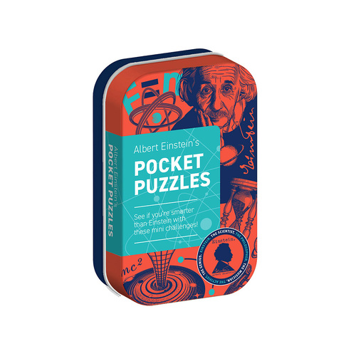 Professor Puzzle Albert Einsteins Pocket Brain Teaser Puzzles (PRO245537)