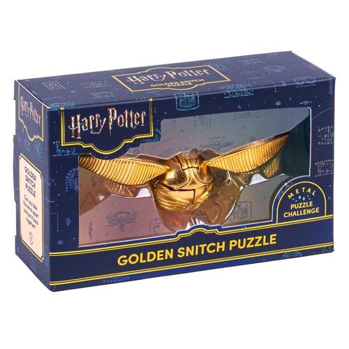 Professor Puzzle Harry Potter Golden Snitch Brain Teaser Metal Puzzle
