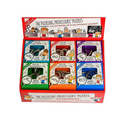 Professor Puzzle The Puzzle Club Minis Display of 18 (PRO534608)
