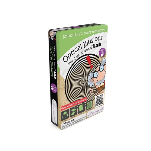 Optical Illusions Crazy Scientist Card Game (PUR026207)