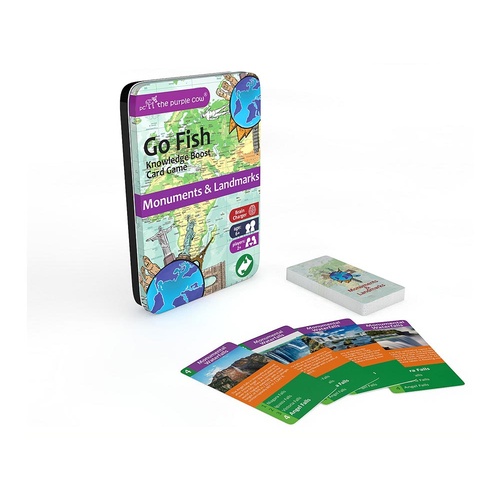 Go Fish Monuments & Landmarks Card Game (PUR026498)