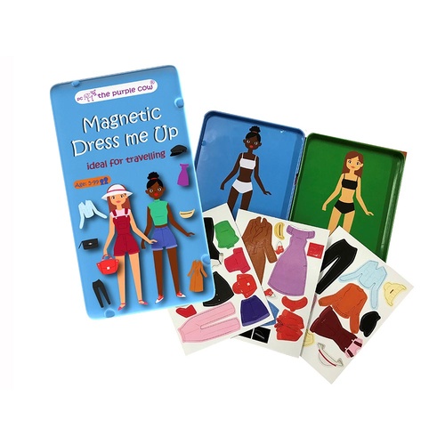 Magnetic Dress Me Up In Tin Travel Game (PUR026566)