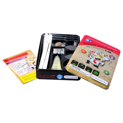 Bubbles & Foam The Crazy Scientist Travel Game (PUR368927)