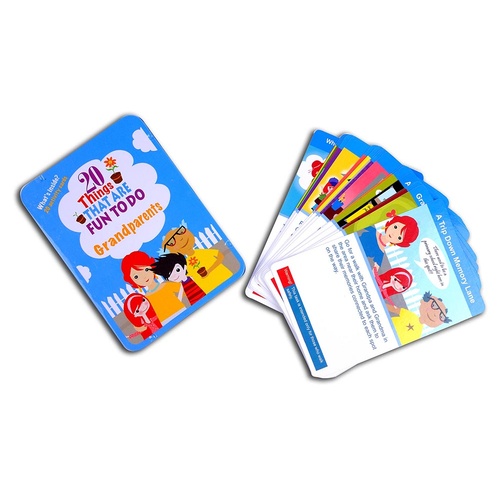 20 Fun Things Grandparents Card Game (PUR890285)