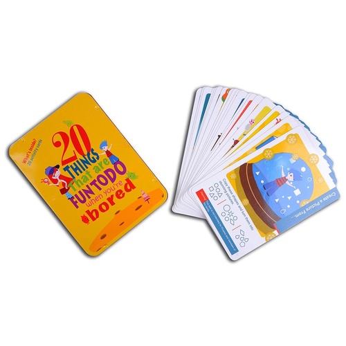 20 Fun Things When Your Bored Card Game (PUR890308)