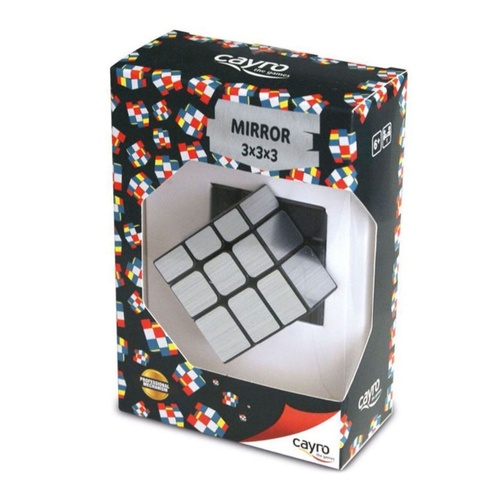 Cayro Cubo Mirror Cube 3x3x3 Brain Teaser Puzzle 1-Player Ages 6+