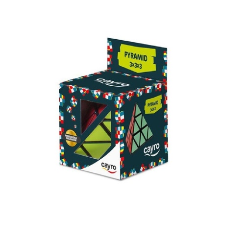 Cayro Delta Cube 3 x 3 x 3 Pyramid-Shaped Brain Teaser Puzzle