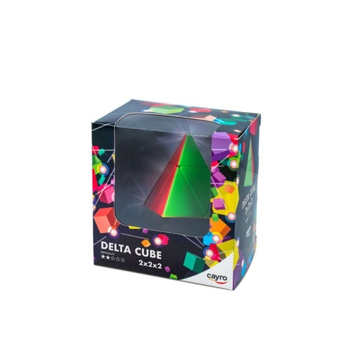 Cayro Delta Cube 2 x 2 x 2 Pyramid-Shaped Brain Teaser Puzzle