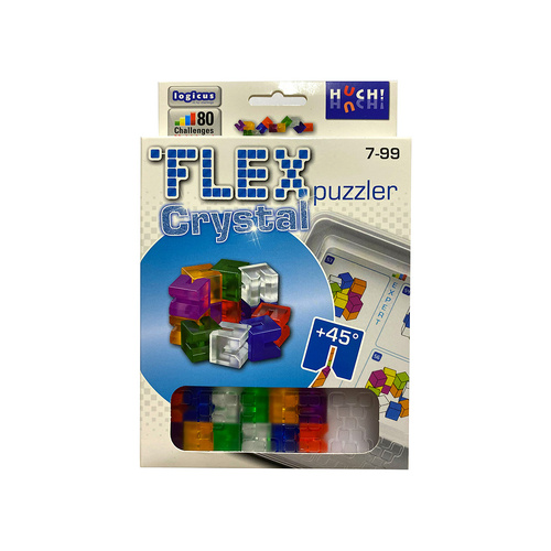 Huch Logicus Flex Puzzler Crystal Brain Teaser Puzzle Ages 7+ (PZ880772)