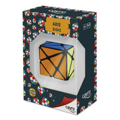 Cayro Cube Axis 3x3x3 Brain Teaser Puzzle for Ages 6+ (PZ883209)