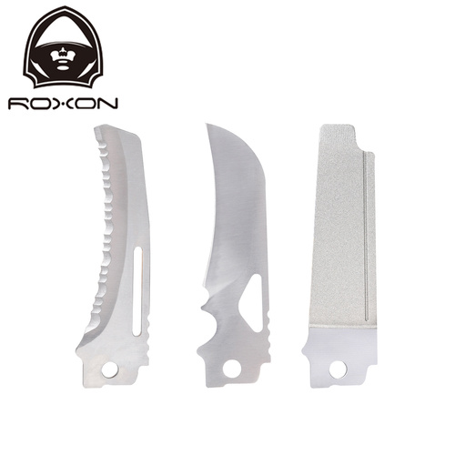 Roxon Replacement Blade Set incl Serrated Electric & File 3 Piece (R-BA121316)