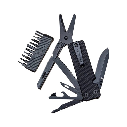 Roxon KS2 Elite Noir 14-in-1 Stainless Steel Multi Tool G10 Handle