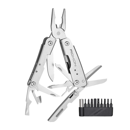 Roxon Mini M2 14-in-1 Stainless Steel Multi-Tool incl Nylon Case (R-M2)