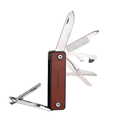 Roxon Mini M4 10-in-1 Steel Frame Multi-Tool incl Cloth Carry Bag (R-M4)